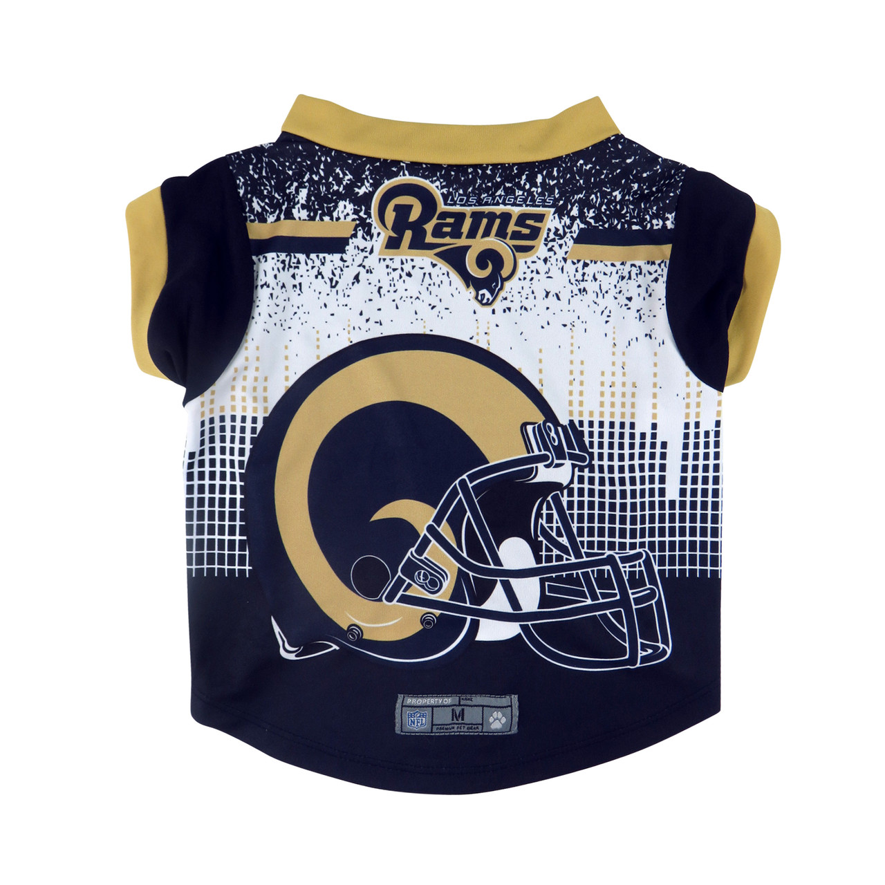 los angeles rams dog jersey