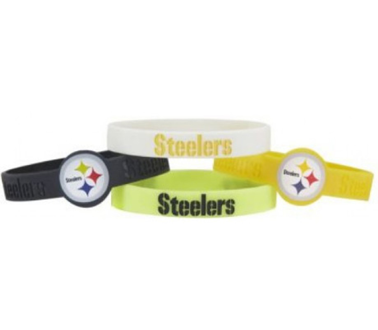 BENGALS SILICONE BRACELETS (4-PACK)