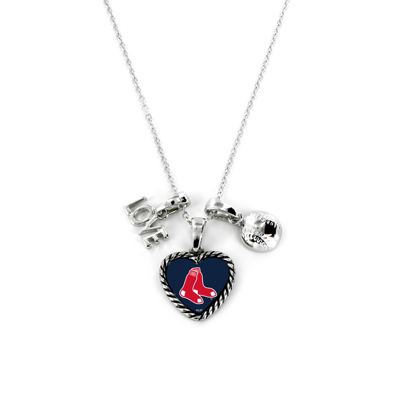 Boston Red Sox Necklace Knotted Choker CO - Sports Fan Shop