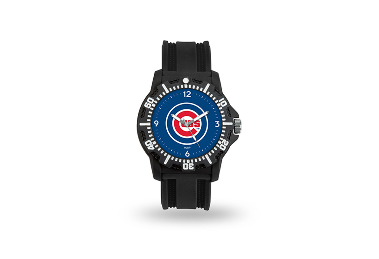 Mlb Chicago Cubs Samsung Watch Compatible Silicone Sports Band : Target