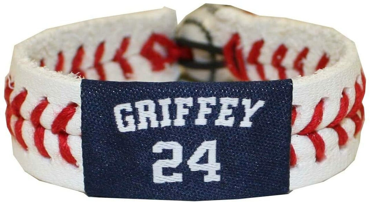 Gamewear Seattle Mariners Bracelet Classic Baseball Ken Griffey Jr Co