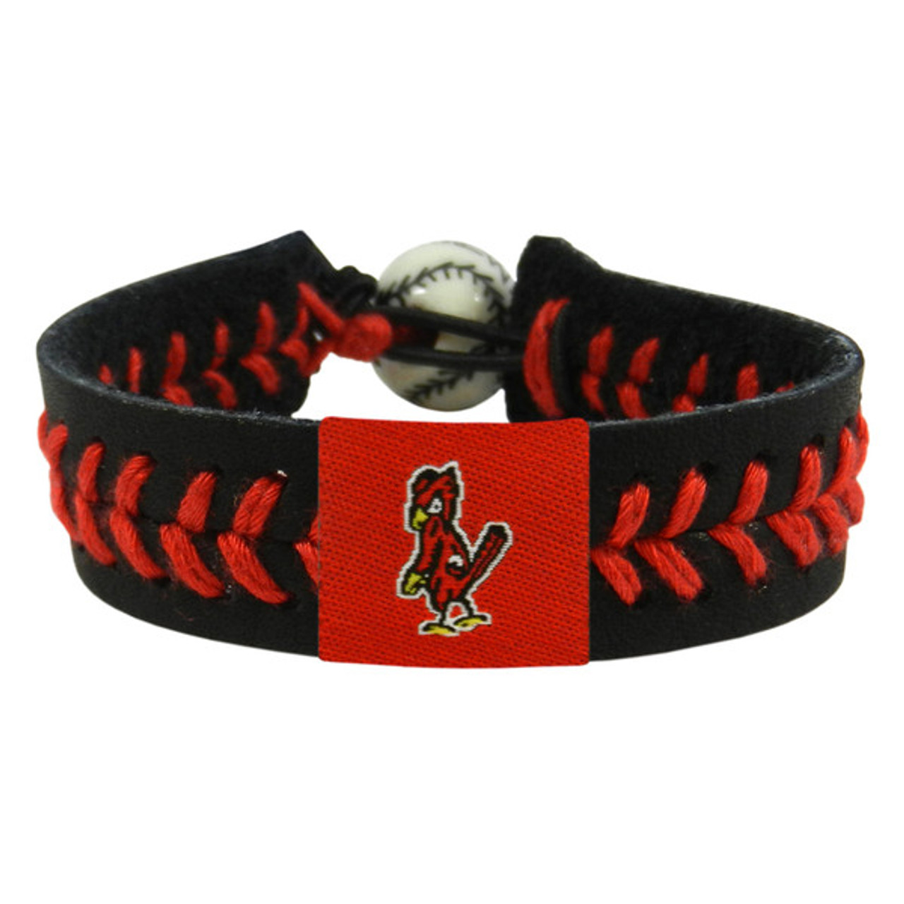 St. Louis Cardinals Bracelet Team Color Baseball Adam Wainwright Gray