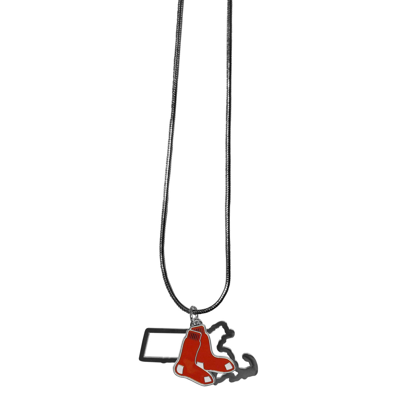 18in Boston Red Sox Titanium Phiten Necklace X30 XT240053