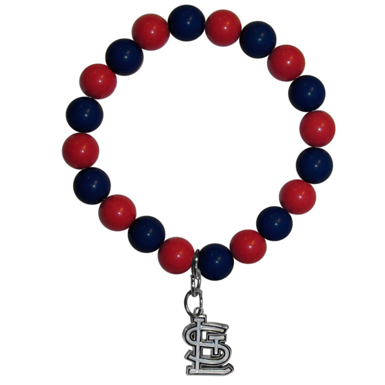 St. Louis Cardinals Bracelet Bead Style CO - Sports Fan Shop