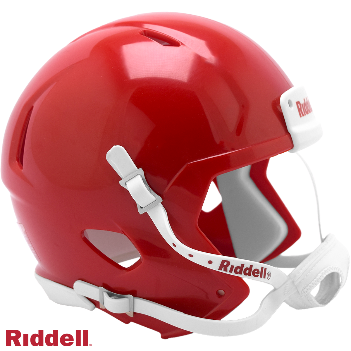 Helmet Riddell Blank Replica Mini Speed Style Scarlet/KC Red