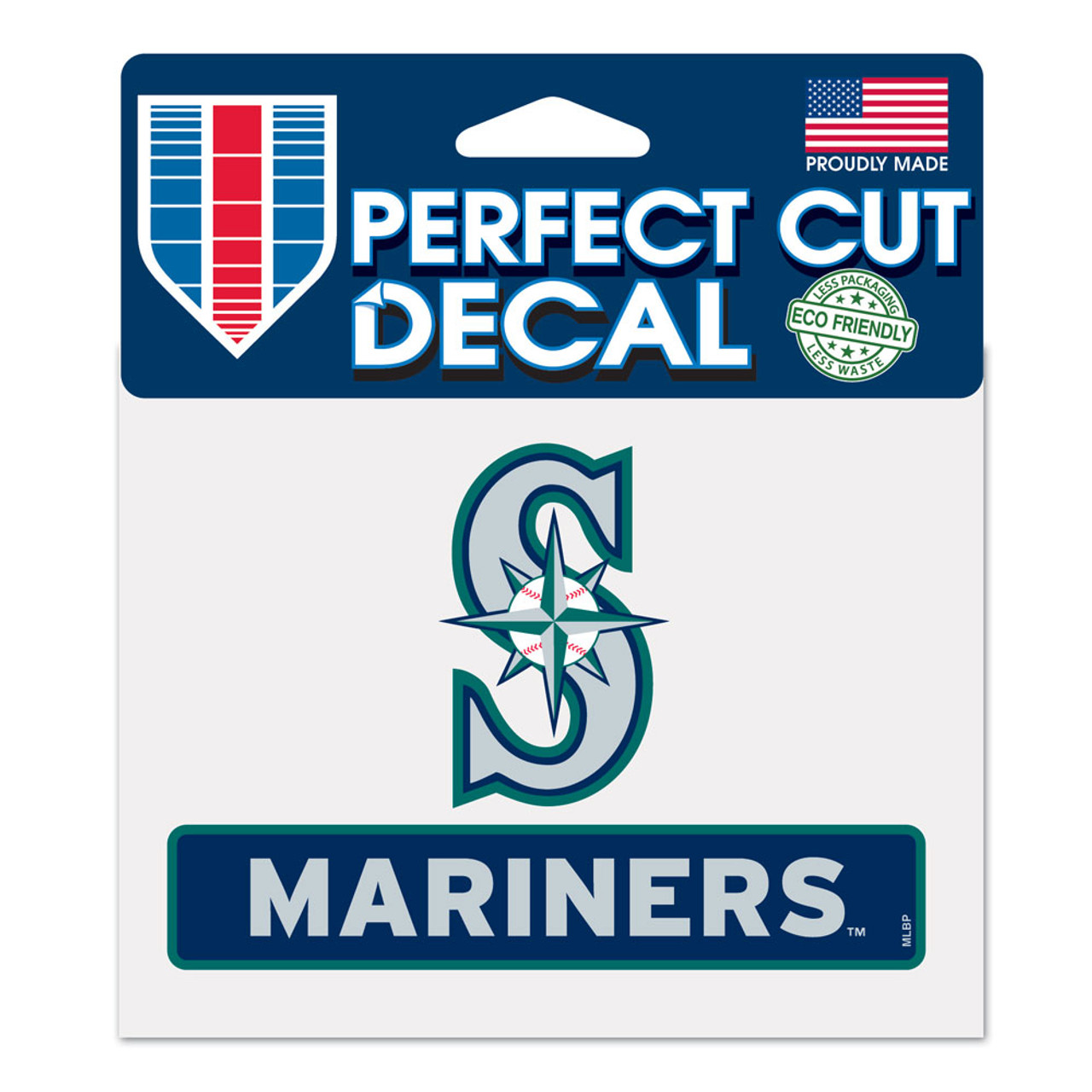Seattle Mariners Decal 4.5x5.75 Perfect Cut Color - Sports Fan Shop