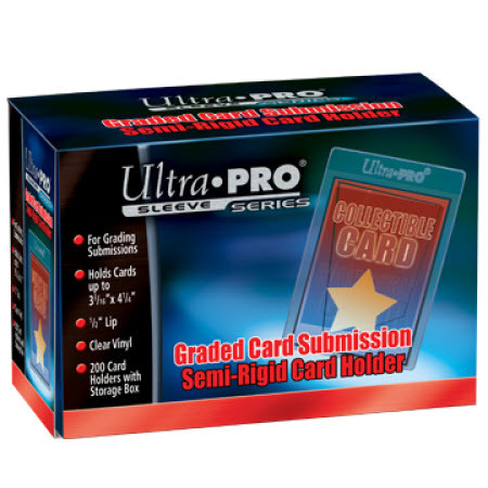 Semi-Rigid Card Protector - Tall (200 per box) - Sports Fan Shop