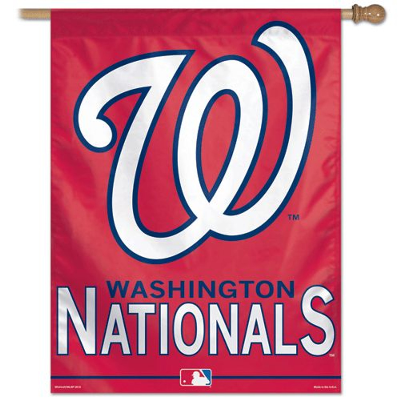 Washington Nationals Banner 28x40 Vertical - Sports Fan Shop