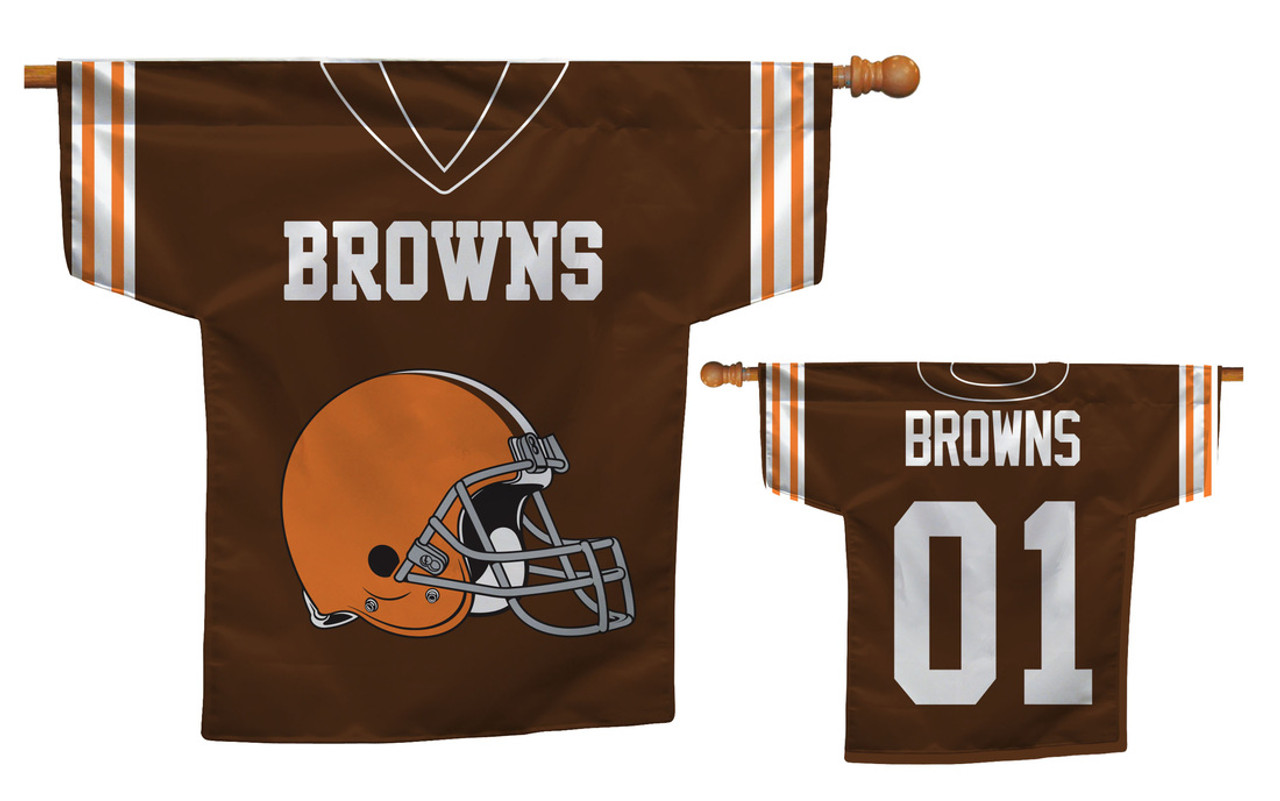 Cleveland Browns Flag Jersey Design CO - Sports Fan Shop