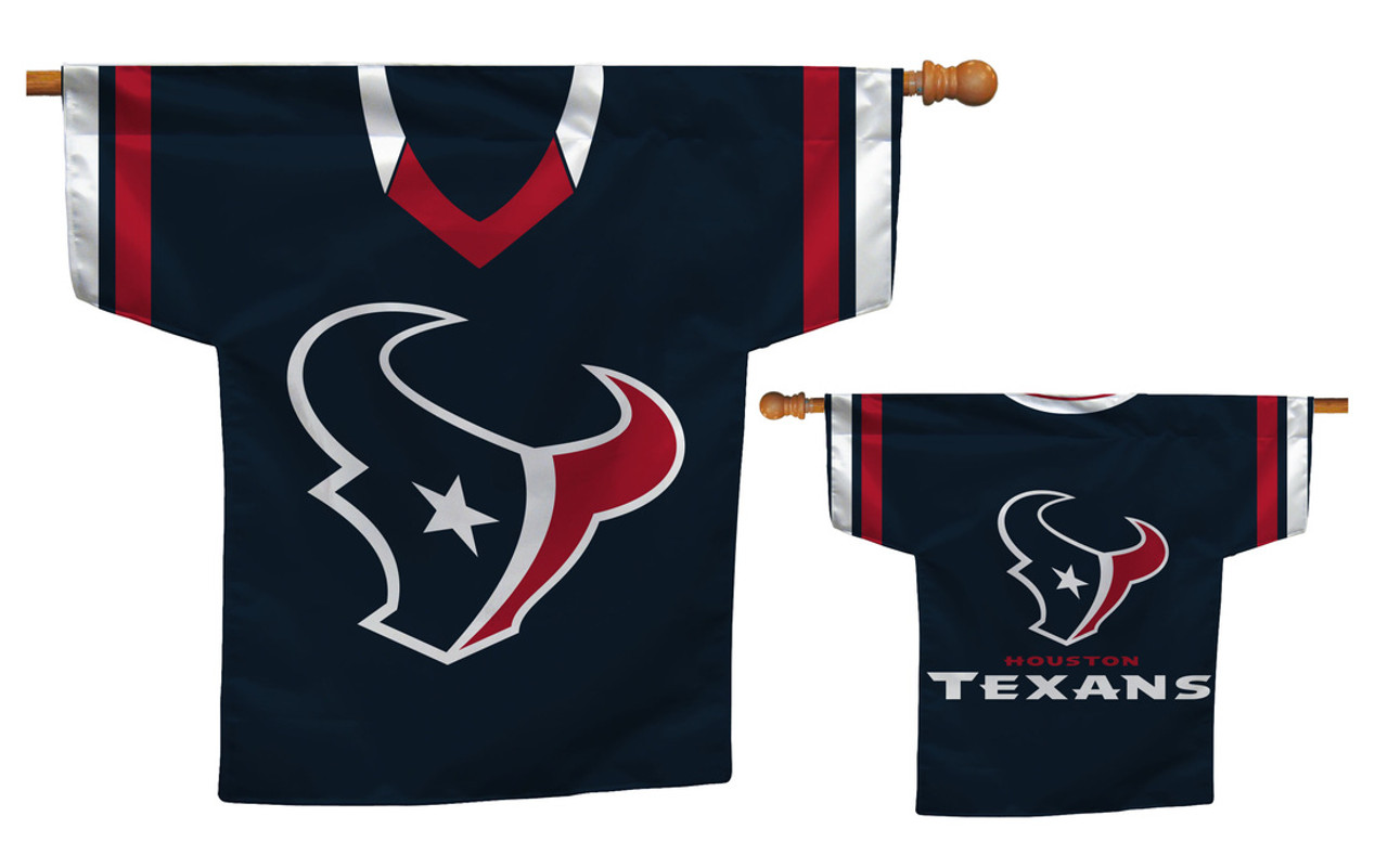 Houston Texans 2-Sided Jersey Banner