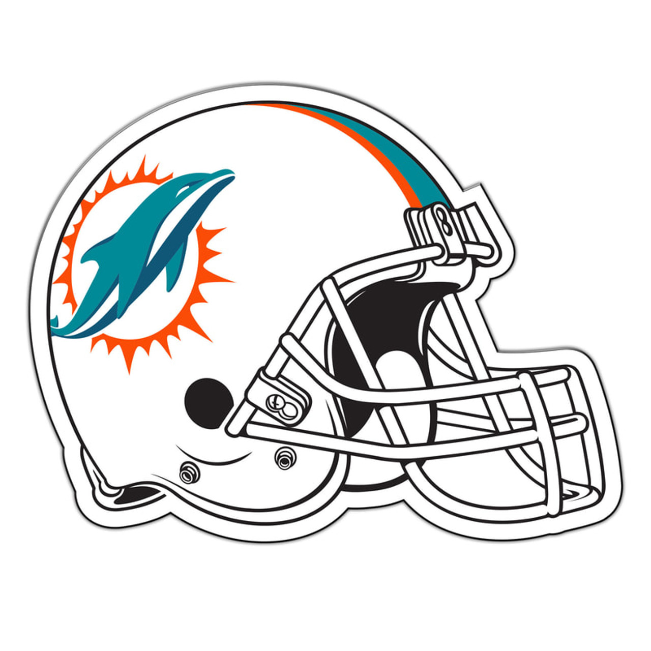 Miami Dolphins Riddell Speed Replica Helmet - 1996-2012 Throwback