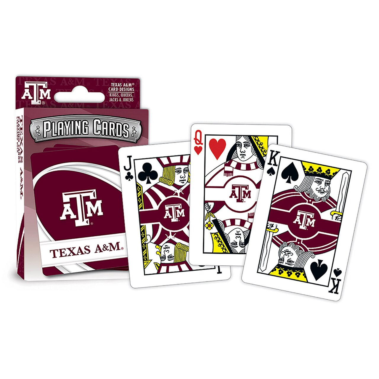 MasterPieces NCAA Texas A&M Aggies Playing Cards 2.5 x 3.5 