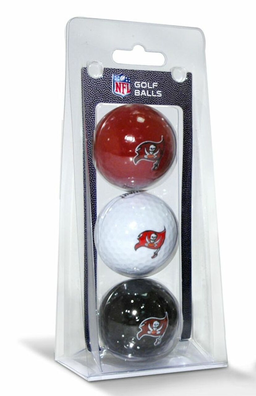 Tampa Bay Buccaneers 3 Golf Ball Pack