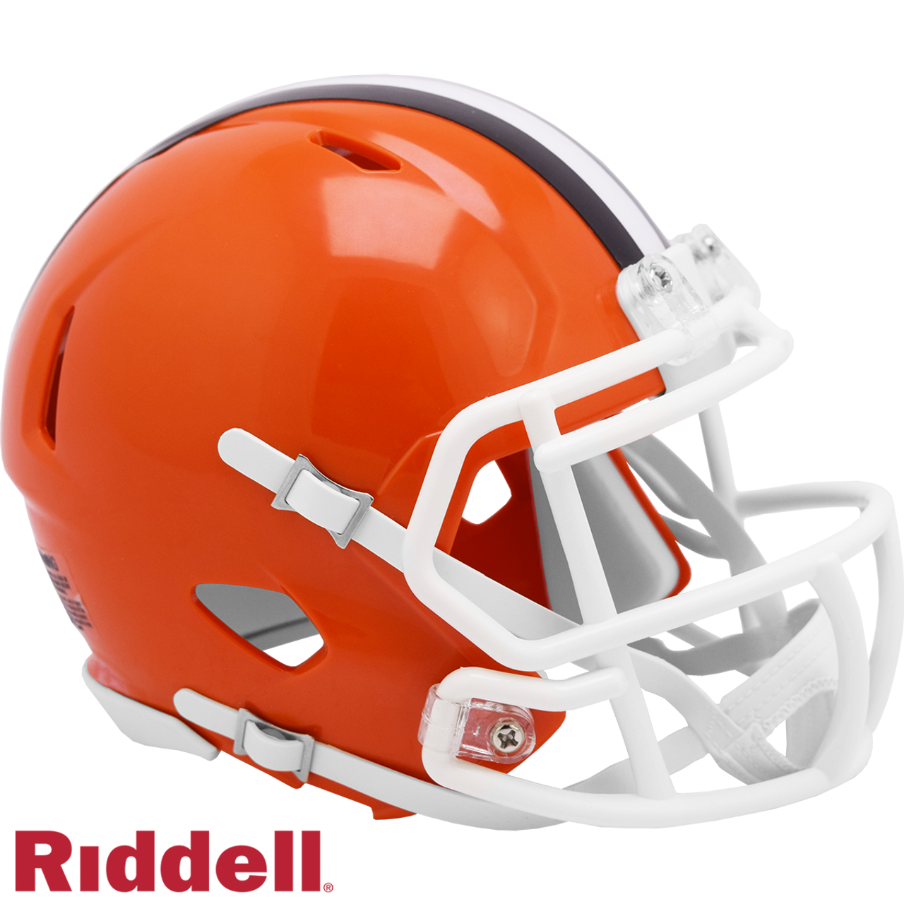 Cleveland Browns Helmet Riddell Replica Mini Speed Style 1975-2005 T/B -  Sports Fan Shop