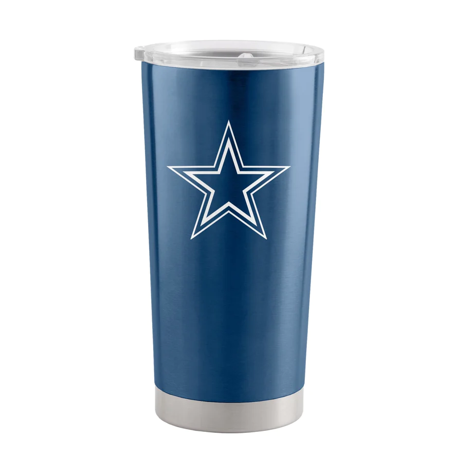 Dallas Cowboys Travel Tumbler 20oz Stainless Steel Sports Fan Shop