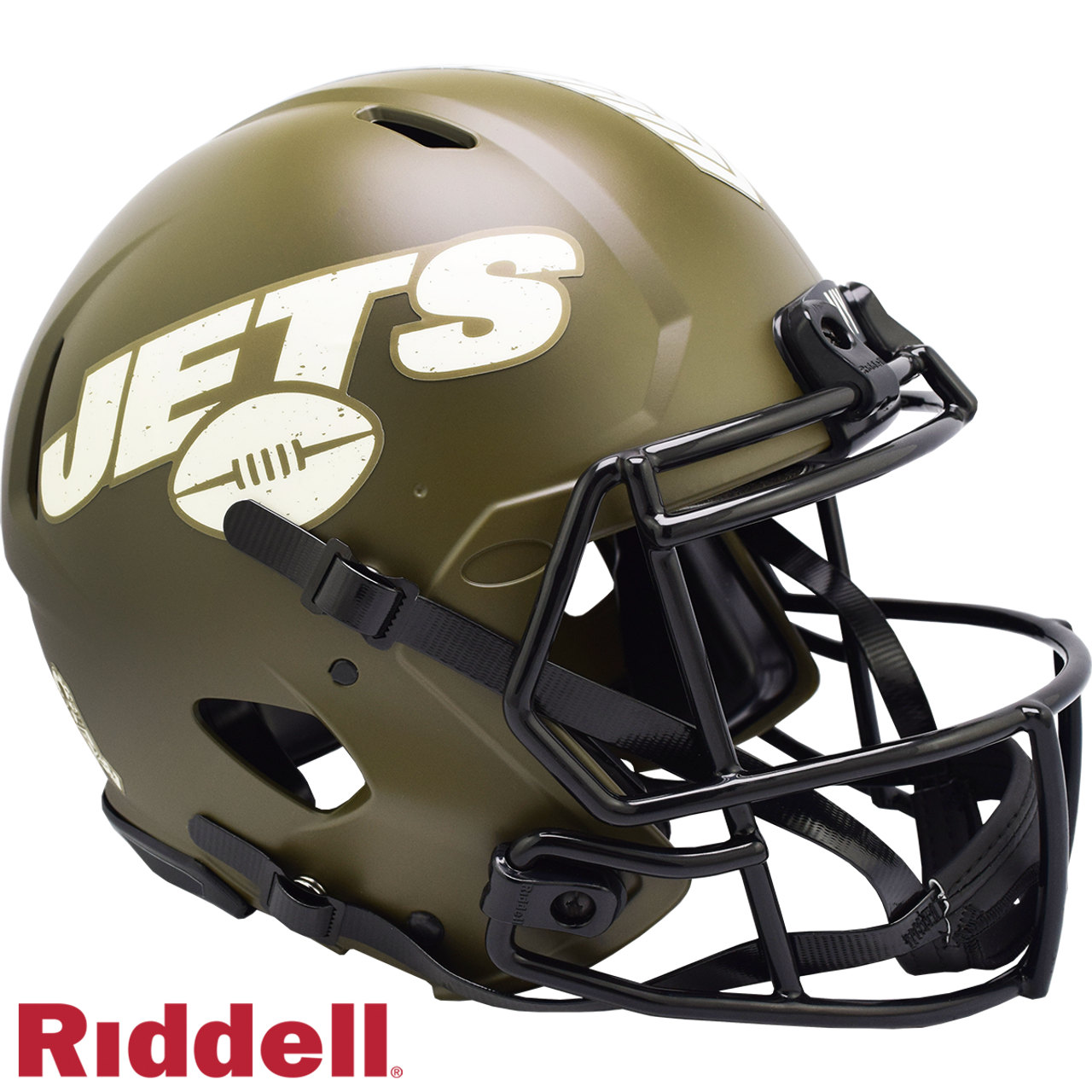Riddell New York Jets 2022 Salute to Service Speed Authentic Helmet
