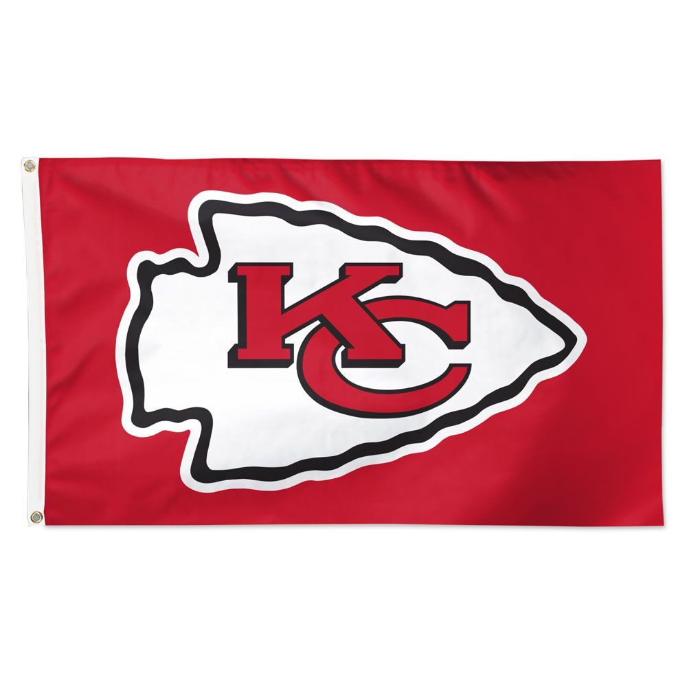 Kansas City Chiefs Flag 3x5 Team Sports Fan Shop