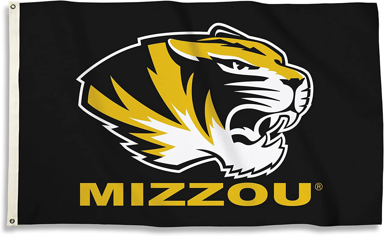 College Flags Missouri Tigers Bold Logo Flag – 3x5 Feet, Nylon, Officially Licensed
