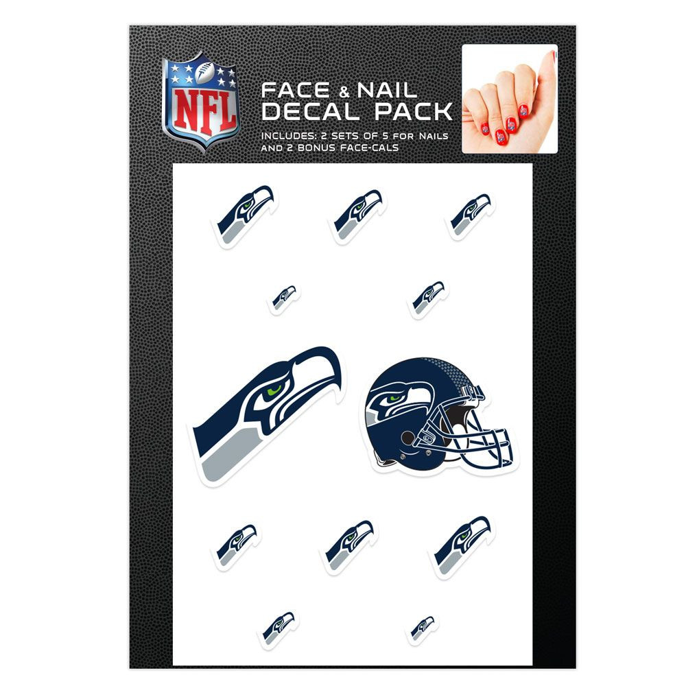 WinCraft Seattle Seahawks Nail Decals