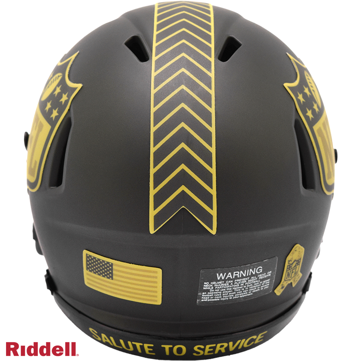 NFL Shield Helmet Riddell Replica Mini Speed Style Salute To Service ...