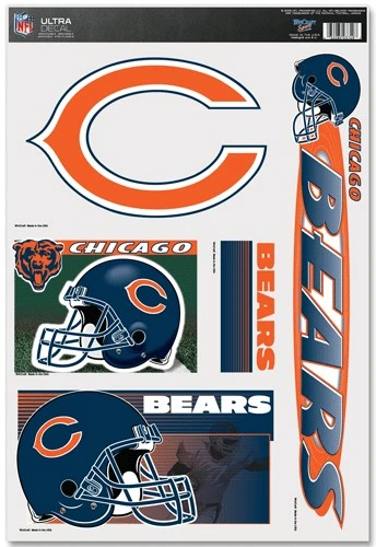 Chicago Bears Decal 11x17 Ultra - Sports Fan Shop
