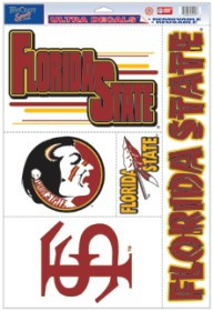 WinCraft NCAA Florida State Seminoles Decal 3 Pack – Multi-Use Removable Team Stickers - View #4