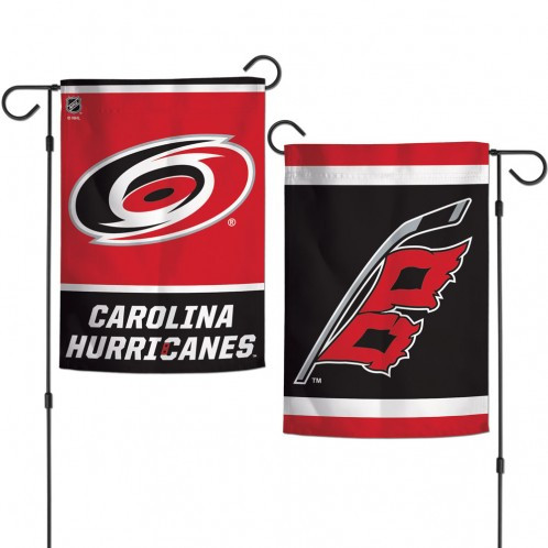 Carolina Hurricanes Flag 12x18 Garden Style 2 Sided Sports Fan Shop