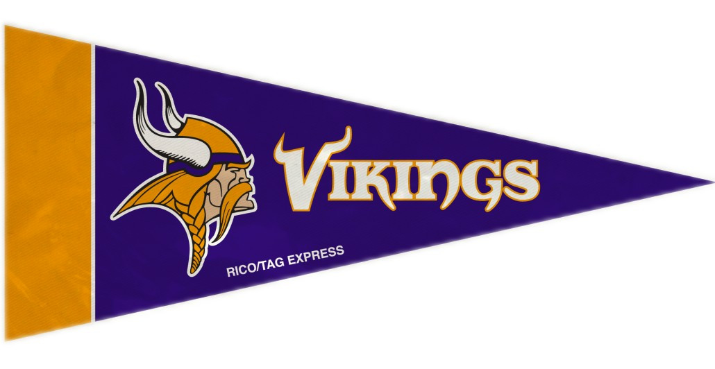 Minnesota Vikings Pennant Set Mini 8 Piece - Sports Fan Shop