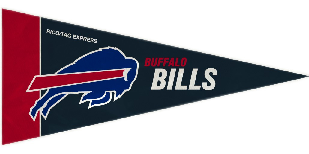 Buffalo Bills Pennant Set Mini 8 Piece Sports Fan Shop
