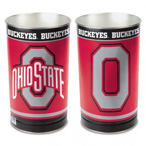 ohio state buckeyes wastebasket 15 inch helmet de