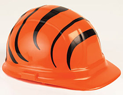 It's the real thing! The NFL Stadium Hard Hat is adjustable for head sizes 6.5 to 8. They meet OSHA requirements, meets or exceeds ANSI Z89.1-1986 Class A and B standards, and ANSI Z89.1-1997 Class G and E standards. Other features are: tough lightweight protection, patented shock absorbing suspension, slotted to accept attachments, anti-glare peak. Made by WinCraft. Made By Wincraft, Inc.