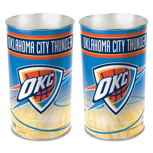 Oklahoma City Thunder Wastebasket 15 Inch