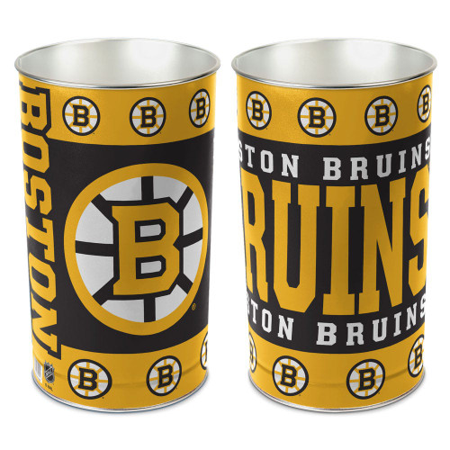 Boston Bruins Wastebasket 15 Inch