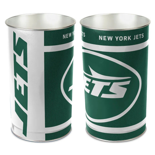 New York Jets Wastebasket 15 Inch