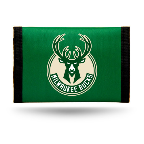 This officially licensed durable nylon wallet features vibrant team colors and logos. It has a compartment for money, three sewn in pockets and a plastic photo/credit card holder. The velcro closure keeps everything securely inside. Measures approximately 5"x3" in size. Made By Rico Industries.