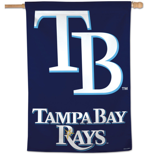 Tampa Bay Rays Banner 28x40 House Flag Style 2 Sided CO 海外 即決-