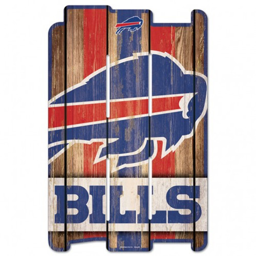 Each wood fence sign is made of 3/8" hardboard and cut with dimension to give you the feel of a real fence. It has a routed hanging hole in the back. Many of the graphics use a retro white washed effect that can represent how long you've been a fan of your favorite team. Made in the USA. Made By Wincraft, Inc.