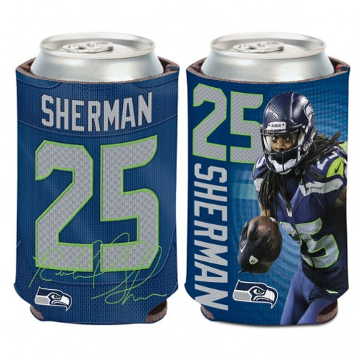 Full color imprinted 12 oz. can cooler with an imprint area of 4" x 8" made with 1/8" neoprene. Made in the USA. Made By Wincraft, Inc.