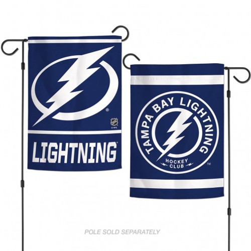 These garden flags are a great way to show who your favorite team is, and also makes a great gift! They are a great addition to any yard or garden area. They are 12"x18" in size, are made of a sturdy polyester material, and features bright eye-catching graphics. Pole not included. Made by WinCraft.