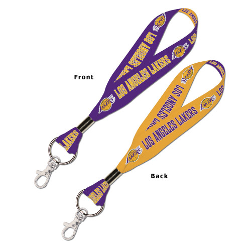 Officially licensed 1" soft polyester lanyard key strap with split ring. Loop is approximately 6". Made in the USA by Wincraft, Inc.
