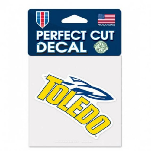 Toledo Rockets Decal 4x4 Perfect Cut Color Special Order
