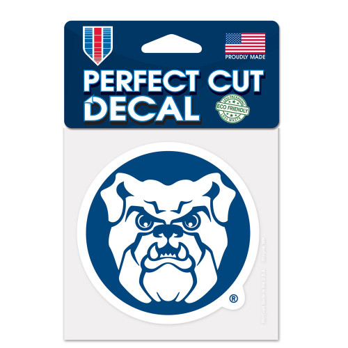 Butler Bulldogs Decal 4x4 Perfect Cut Color