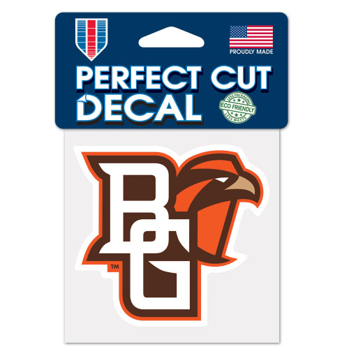 Bowling Green Falcons Decal 4x4 Perfect Cut Color Special Order