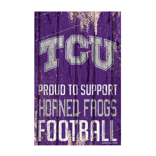 TCU Horned Frogs: 2021 Foam Finger - Officially Licensed NCAA Removabl –  Fathead