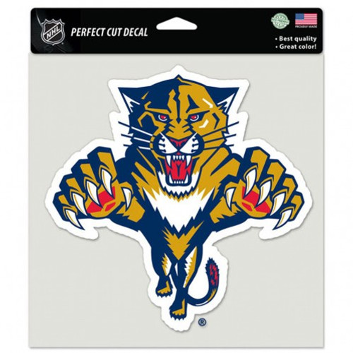 Florida Panthers Decal 8x8 Perfect Cut Color Special Order Florida Panthers Decal 8x8 Perfect Cut Color Special Order
