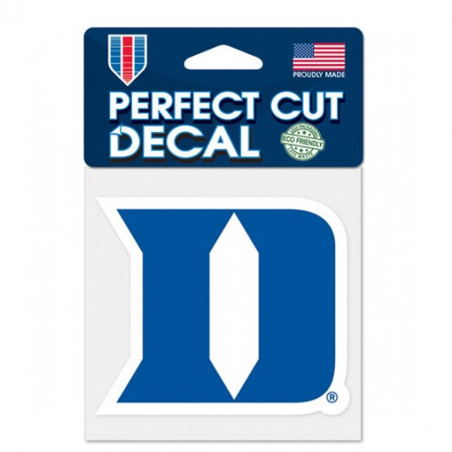 Duke Blue Devils Decal 4x4 Perfect Cut Color