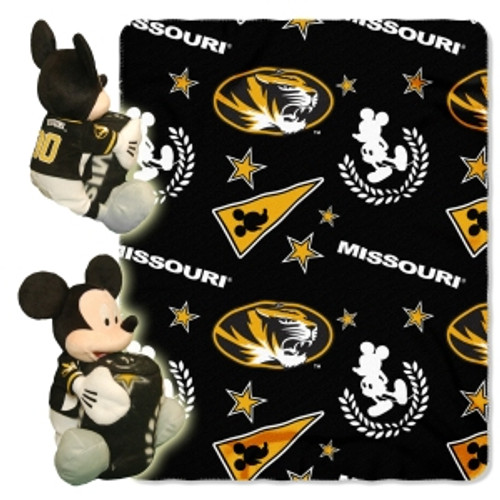 Disney and the Northwest  come together with these adorable Disney Huggers! Mickey, dressed in your team’s uniform, comes to you hugging a fleece throw blanket. The blanket has bright, colorful graphics and features your team logo, along with Mickey himself! These blankets are extra warm and have superior durability.  They are easy to care for, and are machine washable and dryable. The blanket is 40" x 50" in size. Made By Northwest Company