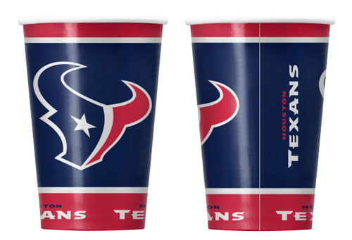 Complete your picnic or tailgate party with this pack of 20 disposable cups. This pack of officially licensed NFL plates features your favorite team's logos and colors. Made By Duck House