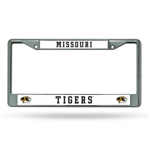 Show everyone who you root for with this chrome license plate frame! Features your favorite team's name and logo, and has pre-drilled holes for easy mounting. The chrome frame is very durable and will last for a long time! They are also a great gift for a fan. Made by Rico.