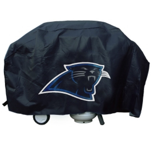 Show your favorite team and protect your barbeque grill at the same time! The cover is made of .10 mil thick heavy duty vinyl and features your favorite team's logo. Will fit most grills up to 68" wide, 35" high and 21" deep. There is a hook and loop velcro closure at the bottom for a secure fit. Made by Rico.